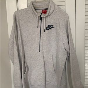 Nike half zip.